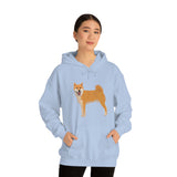 Shiba Inu Unisex Heavy Blend™ Hooded Sweatshirt, S -5XL, 12 Colors, Cotton/Polyester, Medium Heavy Fabric, FREE Shipping, Made in USA!!