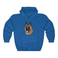 Belgian Malinois Unisex Heavy Blend™ Hooded Sweatshirt