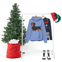 Dachshund Unisex Heavy Blend™ Hooded Sweatshirt, S - 5XL, 13 Colors, Cotton/Polyester, FREE Shipping, Made in USA!!