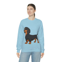 Dachshund Unisex Heavy Blend™ Crewneck Sweatshirt, S - 2XL, 14 Colors, Cotton/Polyester, Medium Fabric, FREE Shipping, Made in USA!!