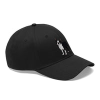 Boston Terrier Unisex Twill Hat, Cotton Twill, Adjustable Velcro Closure, FREE Shipping, Made in USA!!