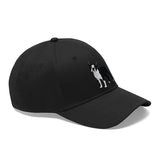 Boston Terrier Unisex Twill Hat, Cotton Twill, Adjustable Velcro Closure, FREE Shipping, Made in USA!!