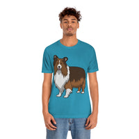 Shetland Sheepdog Unisex Jersey Short Sleeve Tee