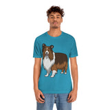 Shetland Sheepdog Unisex Jersey Short Sleeve Tee