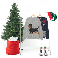 Dachshund Unisex Heavy Blend™ Crewneck Sweatshirt, S - 2XL, 14 Colors, Cotton/Polyester, Medium Fabric, FREE Shipping, Made in USA!!