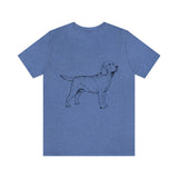 Labrador Retriever Unisex Jersey Short Sleeve Tee