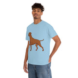Rhodesian Ridgeback Unisex Heavy Cotton Tee, S - 5XL, 12 Colors, Cotton, Medium Fabric, FREE Shipping, Made in USA!!