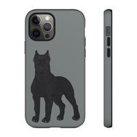 Cane Corso Tough Cell Phone Cases, Two Layers for Protection, Impact Resistant, Made in the USA!!