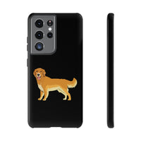 Golden Retriever Cell Phone Cases, Samsung, iPhone, Google, Impact Resistant, Dual Layer for Protection, FREE Shipping, Made in USA!!