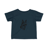 German Shepherd Infant Fine Jersey Tee