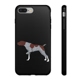 German Shorthaired Pointer Tough Cell Phone Cases