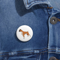 Boxer Custom Pin Buttons