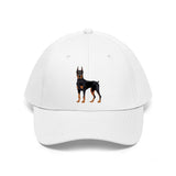 Doberman Pinscher Unisex Twill Hat