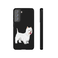 West Highland White Terrier Tough Cell Phone Cases, Impact Resistant, Matte or Glossy, FREE Shipping, Made in USA!!