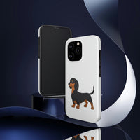 Dachshund Case Mate Tough Phone Cases, Impact Resistant, Wireless Charging, FREE Shipping, Made in USA!!