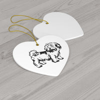 Shih Tzu Ceramic Ornaments