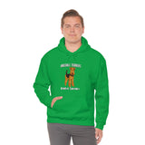 Airedale Terrier Unisex Heavy Blend Hooded Sweatshirt, S - 5XL, 12 Colors, Cotton/Polyester, FREE Shipping, Made in USA!!