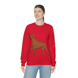 Rhodesian Ridgeback  Unisex Heavy Blend™ Crewneck Sweatshirt, S - 3XL, Cotton/Polyester, 6 Colors, FREE Shipping, Made in USA!!