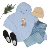 French Bulldog Unisex Heavy Blend Hooded Sweatshirt, S - 5XL, 12 Colors, FREE Shipping, Made in USA!!