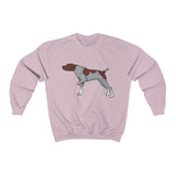 German Shorthaired Pointer Unisex Heavy Blend Crewneck Sweatshirt