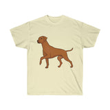 Rhodesian Ridgeback Unisex Ultra Cotton Tee, 100% Cotton,  S - 3XL, FREE Shipping, Made in USA!!