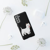 West Highland White Terrier Tough Cell Phone Cases, Impact Resistant, Matte or Glossy, FREE Shipping, Made in USA!!
