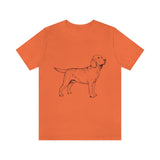 Labrador Retriever Unisex Jersey Short Sleeve Tee