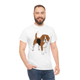 Beagle Unisex Heavy Cotton Tee, Made in the USA!!