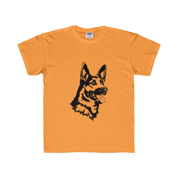 German Shepherd Kids Regular Fit Tee