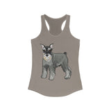 Miniature Schnauzer Women's Ideal Racerback Tank