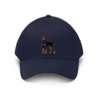 Doberman Pinscher Unisex Twill Hat