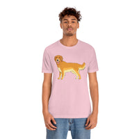 Golden Retriever Unisex Jersey Short Sleeve Tee
