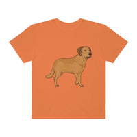 Chesapeake Bay Retriever Unisex Garment-Dyed T-shirt, S - 3XL, Cotton, Relaxed Fit, 16 Colors, FREE Shipping, Made in USA!!