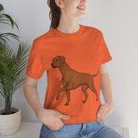Rhodesian Ridgeback Unisex Jersey Short Sleeve Tee, S - 3XL, 16 Colors, Light Fabric Cotton, FREE Shipping, Made in USA!!