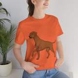 Rhodesian Ridgeback Unisex Jersey Short Sleeve Tee, S - 3XL, 16 Colors, Light Fabric Cotton, FREE Shipping, Made in USA!!