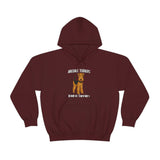 Airedale Terrier Unisex Heavy Blend Hooded Sweatshirt, S - 5XL, 12 Colors, Cotton/Polyester, FREE Shipping, Made in USA!!