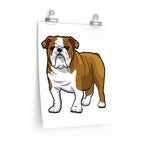 Bulldog Premium Matte vertical posters