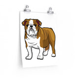 Bulldog Premium Matte vertical posters