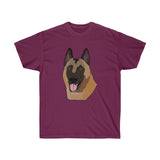 Belgian Malinois Unisex Ultra Cotton Tee