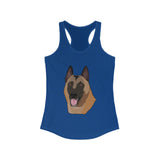 Belgian Malinois Women's Ideal Racerback Tank