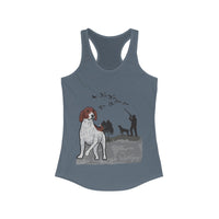 German Shorthaired Pointer Women's Ideal Racerback Tank