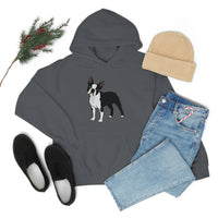 Boston Terrier Unisex Heavy Blend™ Hooded Sweatshirt, S - 5XL, 12 Colors, Cotton/Polyester, FREE Shipping, Made in USA!!