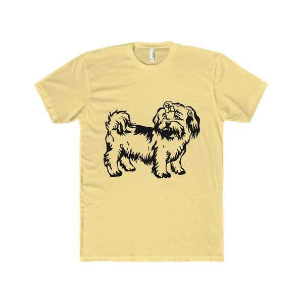 Shih Tzu Men's Cotton Crew Tee