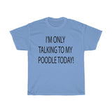 Poodle Unisex Heavy Cotton Tee