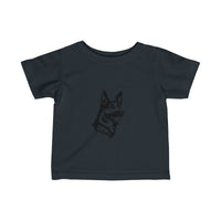 German Shepherd Infant Fine Jersey Tee