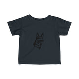 German Shepherd Infant Fine Jersey Tee