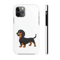 Dachshund Case Mate Tough Phone Cases, Impact Resistant, Wireless Charging, FREE Shipping, Made in USA!!