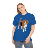 Beagle Unisex Heavy Cotton Tee, Made in the USA!!