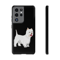 West Highland White Terrier Tough Cell Phone Cases, Impact Resistant, Matte or Glossy, FREE Shipping, Made in USA!!