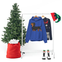Dachshund Unisex Heavy Blend™ Hooded Sweatshirt, S - 5XL, 13 Colors, Cotton/Polyester, FREE Shipping, Made in USA!!